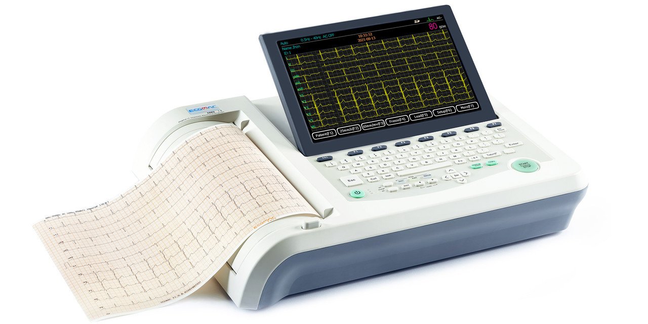 12-Channel ECG Machine